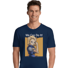 Load image into Gallery viewer, Secret_Shirts Premium Shirts, Unisex / Small / Navy C18 Can Do It