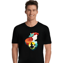 Load image into Gallery viewer, Secret_Shirts Premium Shirts, Unisex / Small / Black Ariel Shadows