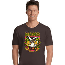 Load image into Gallery viewer, Daily_Deal_Shirts Premium Shirts, Unisex / Small / Dark Chocolate Momo Is My Spirit Animal