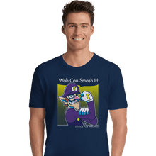 Load image into Gallery viewer, Shirts Premium Shirts, Unisex / Small / Navy Wah Can Smash It!