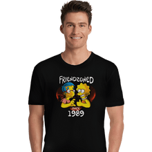Load image into Gallery viewer, Shirts Premium Shirts, Unisex / Small / Black Friendzoned