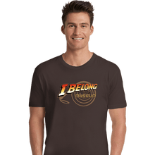 Load image into Gallery viewer, Shirts Premium Shirts, Unisex / Small / Dark Chocolate I Belong In A Museum