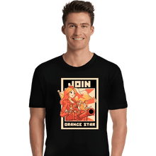 Load image into Gallery viewer, Shirts Premium Shirts, Unisex / Small / Black Orange Star Army