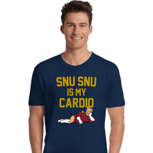 Load image into Gallery viewer, Shirts Premium Shirts, Unisex / Small / Navy Snu Snu Is My Cardio