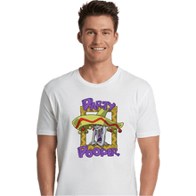 Load image into Gallery viewer, Shirts Premium Shirts, Unisex / Small / White Party Pooper