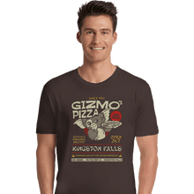 Load image into Gallery viewer, Shirts Premium Shirts, Unisex / Small / Dark Chocolate Gizmo's Pizza