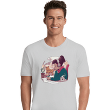 Load image into Gallery viewer, Daily_Deal_Shirts Premium Shirts, Unisex / Small / White Lo Fi Sketch & Coffee