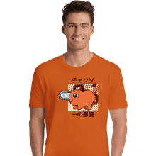 Load image into Gallery viewer, Shirts Premium Shirts, Unisex / Small / Orange Cute Devil Dog Big Size