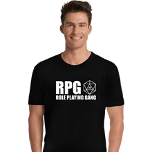 Load image into Gallery viewer, Shirts Premium Shirts, Unisex / Small / Black Role Playing Gang