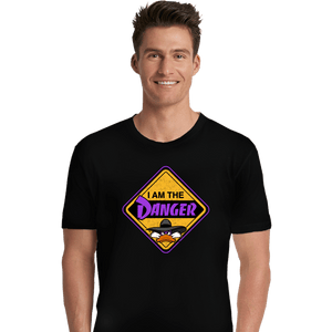 Daily_Deal_Shirts Premium Shirts, Unisex / Small / Black Danger Warning