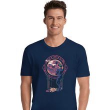 Load image into Gallery viewer, Daily_Deal_Shirts Premium Shirts, Unisex / Small / Navy Space Cowboy Contemplation