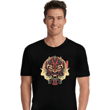 Load image into Gallery viewer, Shirts Premium Shirts, Unisex / Small / Black Nightbrother Oni Mask