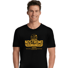 Load image into Gallery viewer, Secret_Shirts Premium Shirts, Unisex / Small / Black Nostromo