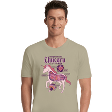 Load image into Gallery viewer, Shirts Premium Shirts, Unisex / Small / Natural Unicorn Anatomy