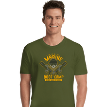 Load image into Gallery viewer, Shirts Premium Shirts, Unisex / Small / Military Green Colonial Marine s
