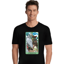 Load image into Gallery viewer, Daily_Deal_Shirts Premium Shirts, Unisex / Small / Black Tarot Ghibli Strength