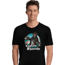 Load image into Gallery viewer, Secret_Shirts Premium Shirts, Unisex / Small / Black Capt. Jack Black Sparrow