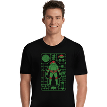 Load image into Gallery viewer, Daily_Deal_Shirts Premium Shirts, Unisex / Small / Black Raphael Model Sprue