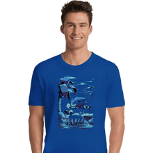 Load image into Gallery viewer, Shirts Premium Shirts, Unisex / Small / Royal Blue Green Hill Zone