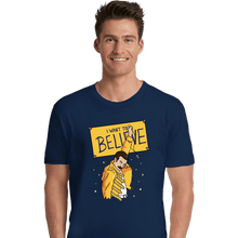 Load image into Gallery viewer, Daily_Deal_Shirts Premium Shirts, Unisex / Small / Navy I Want To Believe