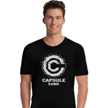 Load image into Gallery viewer, Shirts Premium Shirts, Unisex / Small / Black Ddjvigo's Glitch Capsule Corp