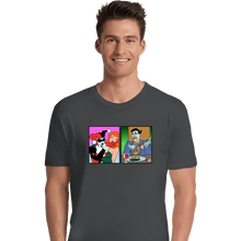 Load image into Gallery viewer, Secret_Shirts Premium Shirts, Unisex / Small / Charcoal Yelling At Joker