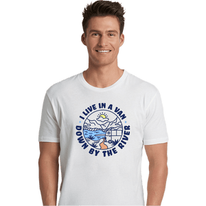 Daily_Deal_Shirts Premium Shirts, Unisex / Small / White Van By The River