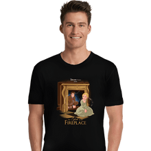 Load image into Gallery viewer, Shirts Premium Shirts, Unisex / Small / Black The Girl In The Fireplace