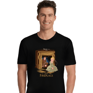 Shirts Premium Shirts, Unisex / Small / Black The Girl In The Fireplace