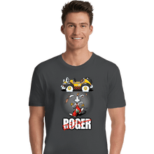 Load image into Gallery viewer, Daily_Deal_Shirts Premium Shirts, Unisex / Small / Charcoal Roger