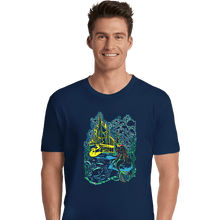 Load image into Gallery viewer, Secret_Shirts Premium Shirts, Unisex / Small / Navy Impressionist Mermaid