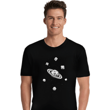 Load image into Gallery viewer, Secret_Shirts Premium Shirts, Unisex / Small / Black RPG Dice Galaxy
