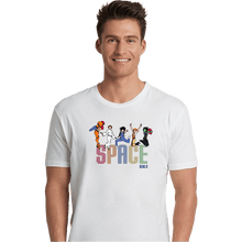 Load image into Gallery viewer, Shirts Premium Shirts, Unisex / Small / White Space Girls