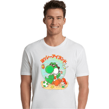 Load image into Gallery viewer, Daily_Deal_Shirts Premium Shirts, Unisex / Small / White Yoshi Vacation