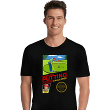 Load image into Gallery viewer, Shirts Premium Shirts, Unisex / Small / Black Lee Carvallo's Putting Challenge