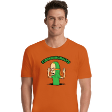 Load image into Gallery viewer, Secret_Shirts Premium Shirts, Unisex / Small / Orange Cowa-Bungholio!