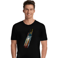 Load image into Gallery viewer, Daily_Deal_Shirts Premium Shirts, Unisex / Small / Black At Warp Speed