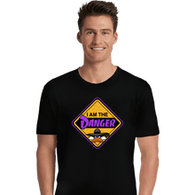 Load image into Gallery viewer, Secret_Shirts Premium Shirts, Unisex / Small / Black Danger Warning!