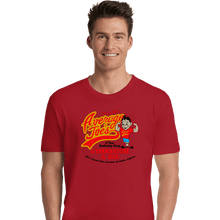 Load image into Gallery viewer, Shirts Premium Shirts, Unisex / Small / Red Average Joes Gym