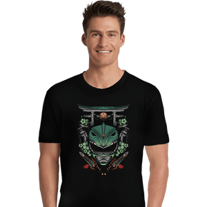 Shirts Premium Shirts, Unisex / Small / Black Green Ranger