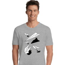 Load image into Gallery viewer, Daily_Deal_Shirts Premium Shirts, Unisex / Small / Sports Grey Paper Wars