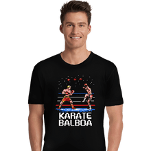 Load image into Gallery viewer, Secret_Shirts Premium Shirts, Unisex / Small / Black Karate Balboa