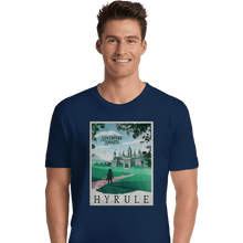 Load image into Gallery viewer, Shirts Premium Shirts, Unisex / Small / Navy Visit Hyrule