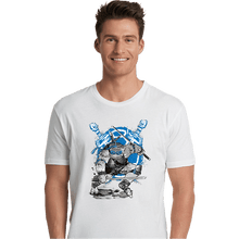 Load image into Gallery viewer, Daily_Deal_Shirts Premium Shirts, Unisex / Small / White Leonardo Sumi-e