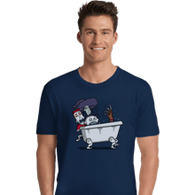 Load image into Gallery viewer, Daily_Deal_Shirts Premium Shirts, Unisex / Small / Navy Halloween Bathtub