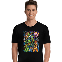 Load image into Gallery viewer, Daily_Deal_Shirts Premium Shirts, Unisex / Small / Black TMNT Pilgrim