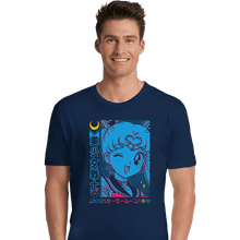 Load image into Gallery viewer, Shirts Premium Shirts, Unisex / Small / Navy Retro Pretty Soldier