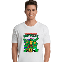 Load image into Gallery viewer, Secret_Shirts Premium Shirts, Unisex / Small / White Kung Fu Tortoise