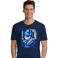 Load image into Gallery viewer, Secret_Shirts Premium Shirts, Unisex / Small / Navy A Metal Hero