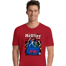 Load image into Gallery viewer, Daily_Deal_Shirts Premium Shirts, Unisex / Small / Red The Hellfire Club Comics